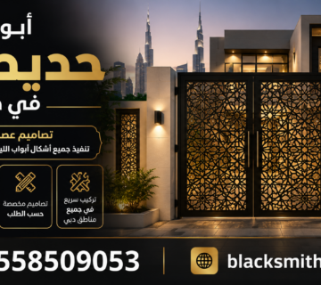ابواب حديد ليزر دبي